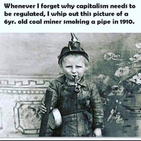 6 year old coal miner